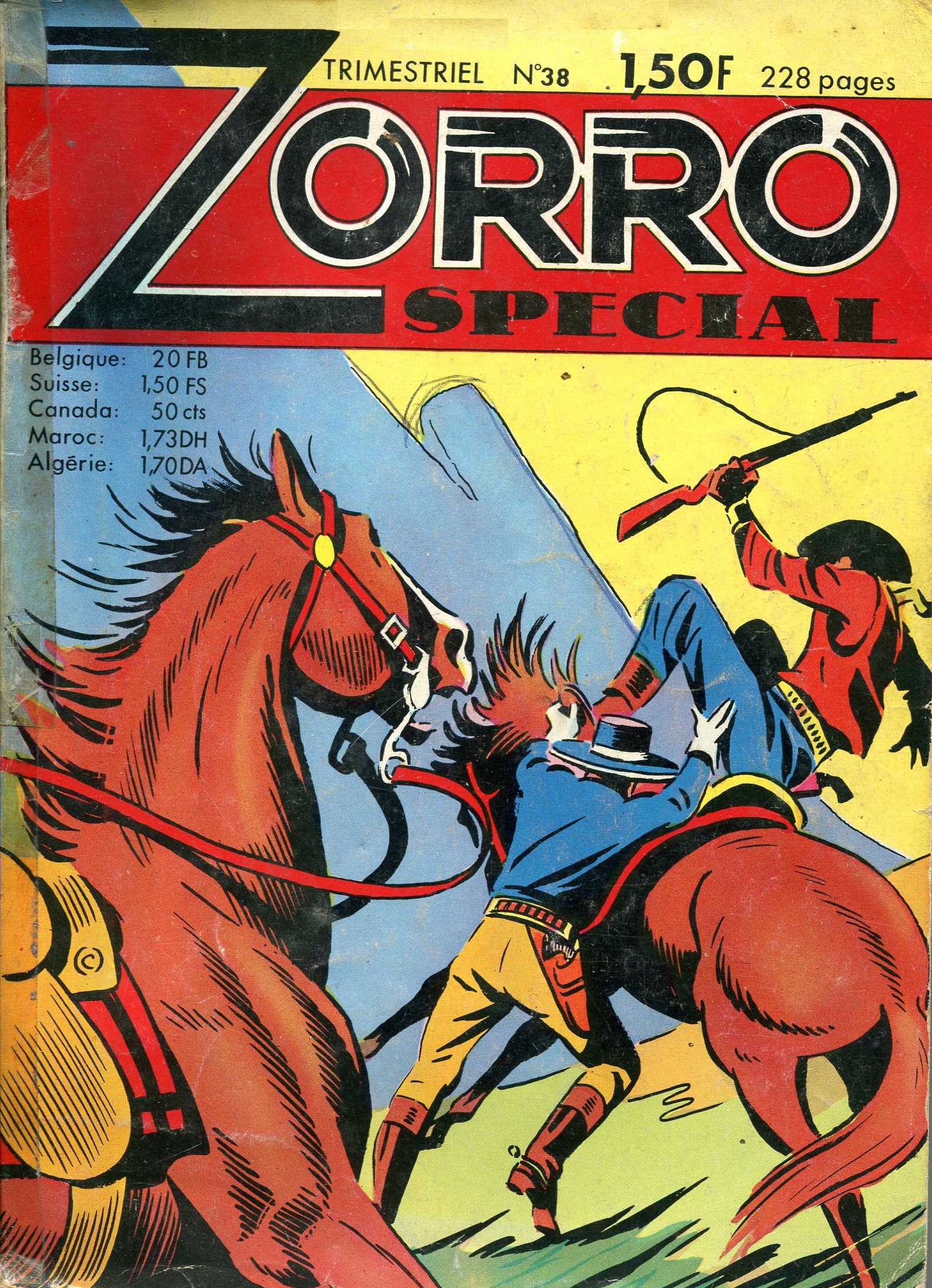 Scan de la Couverture Zorro Spcial n 38